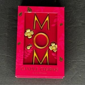 Brand New by Anthropologie Candle Charm Pendent Accessory Gold in MOM